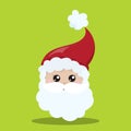 SANTA CLAUS YELLOWGREEN 06 Royalty Free Stock Photo