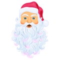 Santa Clause face Royalty Free Stock Photo