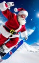 Santa Clause illustration Royalty Free Stock Photo