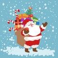 Santa Clause illustration Royalty Free Stock Photo