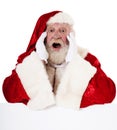 Santa Clause reading book Royalty Free Stock Photo