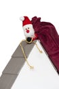 Santa Clause on a roof Royalty Free Stock Photo