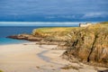 Santa Comba beach in Ferrol Galicia, Spain