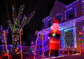 Santa Counts Down the Days - Holiday Lights