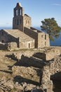 Santa Creus de Rodes medieval village. Alt Emporda, Girona, Spain