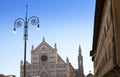 Santa Croce cathedral. Florence, Italy Royalty Free Stock Photo