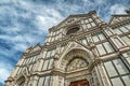 Santa Croce cathedral in hdr Royalty Free Stock Photo