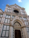 Santa Croce church in Florence - Italy Royalty Free Stock Photo