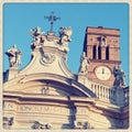 Santa Croce in Gerusalemme closeup