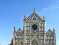 Santa Croce Square architecture, Florence Royalty Free Stock Photo