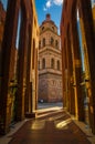 SANTA CRUZ, BOLIVIA - DECEMBER, 23, 2018: Old Town view, Santa Cruz de la Sierra, Bolivia.