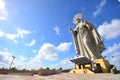 SANTA CRUZ, BRAZIL - September 25, 2017 - View of the courtyard of the largest Catholic statue in the world, Santa Rita de Cassia Royalty Free Stock Photo