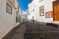 Santa Cruz, capital city of the island La Palma. Traditional architecture. Canary Islands, Spain Royalty Free Stock Photo