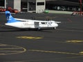Santa Cruz de La Palma, Canary Islands, Spain; November 18th 2018: Air Europa Express airplane on the runway at La Palma Airport