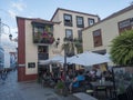 Santa Cruz de la Palma, La Palma, Canary Islands, Spain, December 19, 2019: Placeta de borrero square at Santa Cruz old