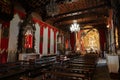 The ornate interior of Sanctuary of Nuestra Senora de las Nieves