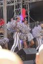 SANTA CRUZ, TENERIFE, SPAIN - FEBRUARY 17: Santa Cruz de Tenerife Carnival 2018 on February 17, 2018 in Santa Cruz, Spain