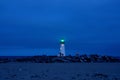 Santa Cruz Lighthouse on a Friday Night