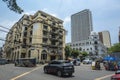 Santa Cruz, Manila, Philippines - Roman Santos Bldg and Regina Bldg, historical buildings along Escolta Street