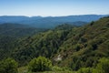 Santa Cruz mountains in Castle Rock Royalty Free Stock Photo