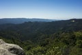 Santa Cruz mountains in Castle Rock Royalty Free Stock Photo