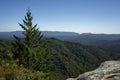 Santa Cruz mountains in Castle Rock Royalty Free Stock Photo