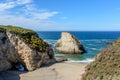 Santa Cruz Shark Fin Cove Royalty Free Stock Photo