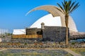 Santa Cruz, Spain, 01/10/2015 - Tenerife Auditorium and San Juan Bautista Castle