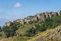 Santa Domenica Talao, Calabria, Italy: historic town Royalty Free Stock Photo