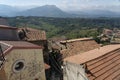 Santa Domenica Talao, Calabria, Italy: historic town Royalty Free Stock Photo