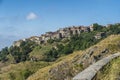 Santa Domenica Talao, Calabria, Italy: historic town Royalty Free Stock Photo