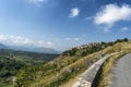 Santa Domenica Talao, Calabria, Italy: historic town Royalty Free Stock Photo