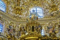 Templo Santa Domingo Church Chapel Rosary Puebla Mexico Royalty Free Stock Photo