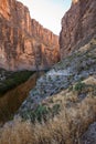 Santa Elena Canyon, Big Bend National Park Royalty Free Stock Photo