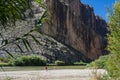 Santa Elena Canyon Royalty Free Stock Photo