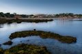 Santa Eulalia beach in Albufeira in the Algarve in the afternoon, Portugal Royalty Free Stock Photo