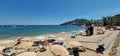 Santa Eulalia beach Royalty Free Stock Photo