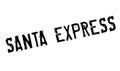 Santa Express rubber stamp