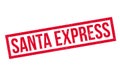 Santa Express rubber stamp