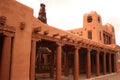 Santa Fe adobe architecture Royalty Free Stock Photo