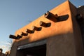 Santa Fe Adobe Architecture Royalty Free Stock Photo