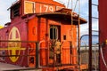 Santa Fe Railroad Train Car