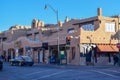 Santa Fe& x27;s Historic Adobe Architecture in New Mexico Royalty Free Stock Photo