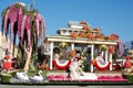 Santa fe springs float Rose Parade Pasadena Royalty Free Stock Photo
