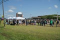 Santa Fe, Texas, USA, May 29th 2018: Students hold memorial service before returning back to school. Royalty Free Stock Photo