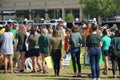 Santa Fe, Texas, USA, May 29th 2018: Students hold memorial service before returning back to school.
