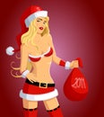 Santa girl