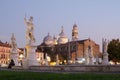 Abbey Santa Giustina in Padova at Night Royalty Free Stock Photo