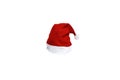 Santa hat , merry christmas festival , isolated white background