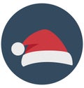 Santa Hat Vector Isolated Vector icons that can be easily modified and edit Royalty Free Stock Photo